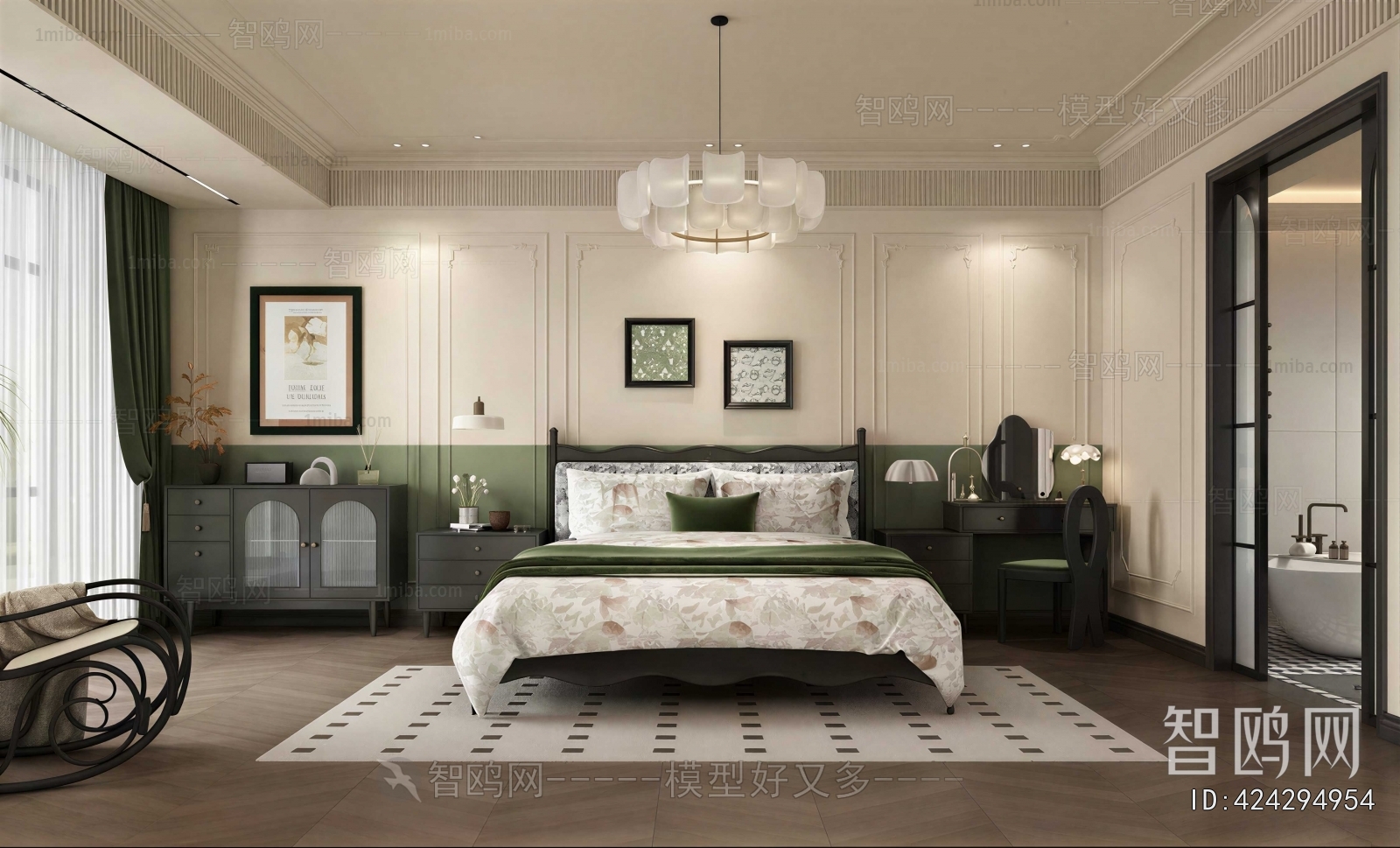 French Style Bedroom