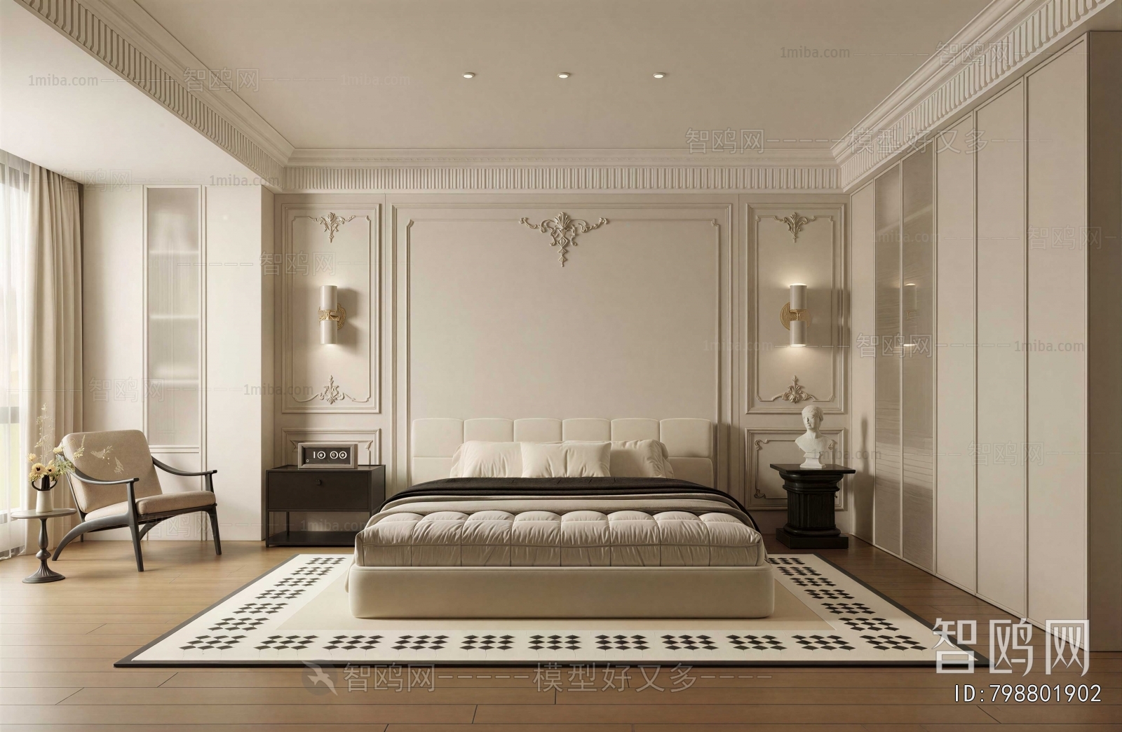 French Style Bedroom