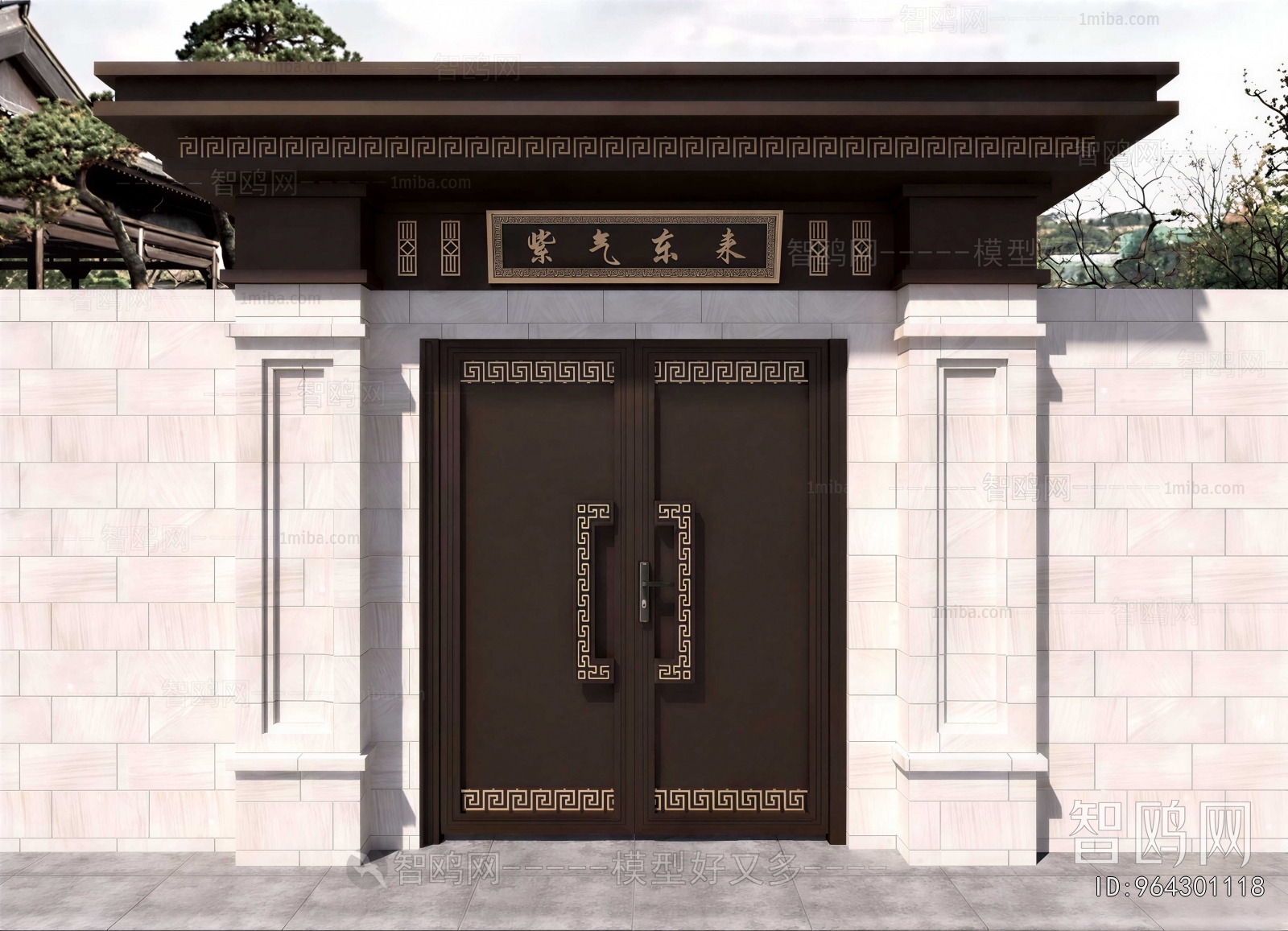 New Chinese Style Gate
