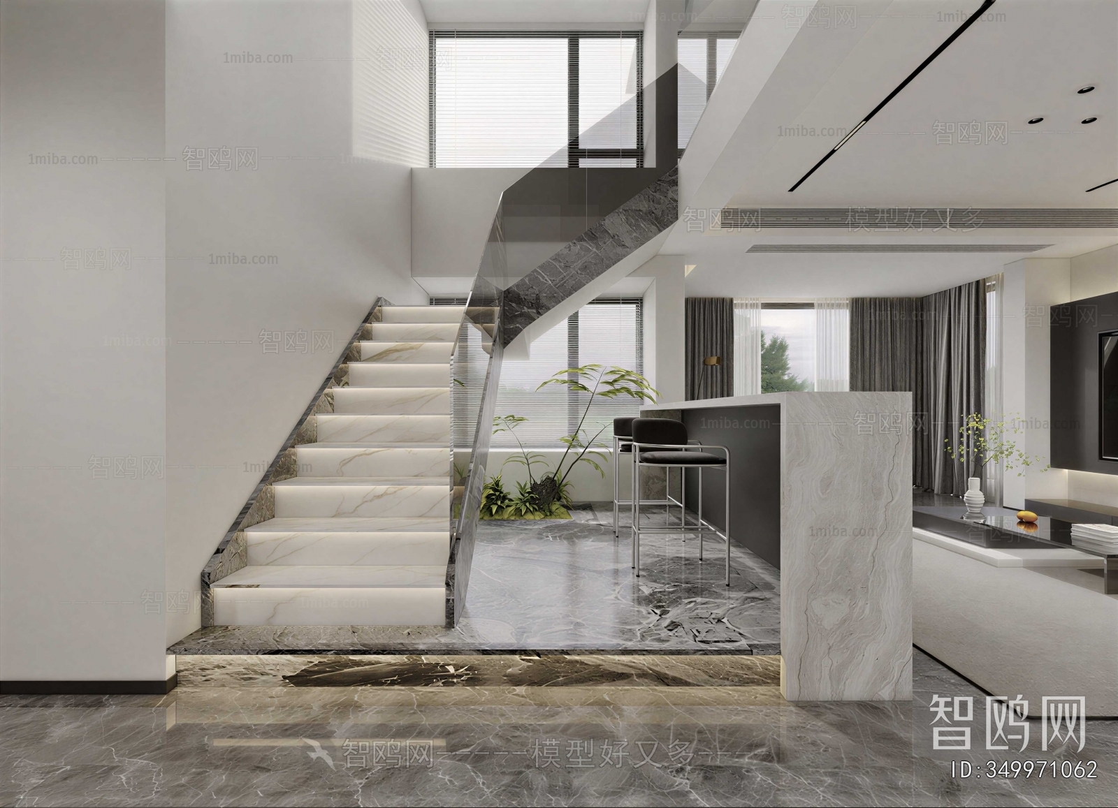 Modern Stairwell