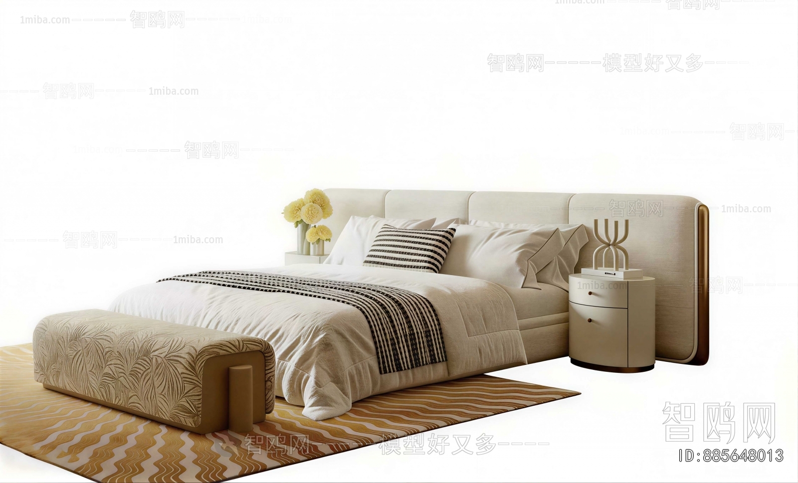 Modern Double Bed