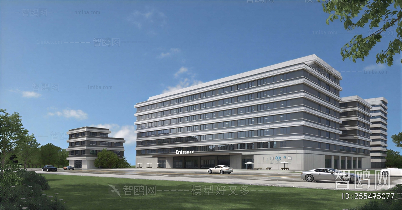 Modern Appearance Of Commercial Building