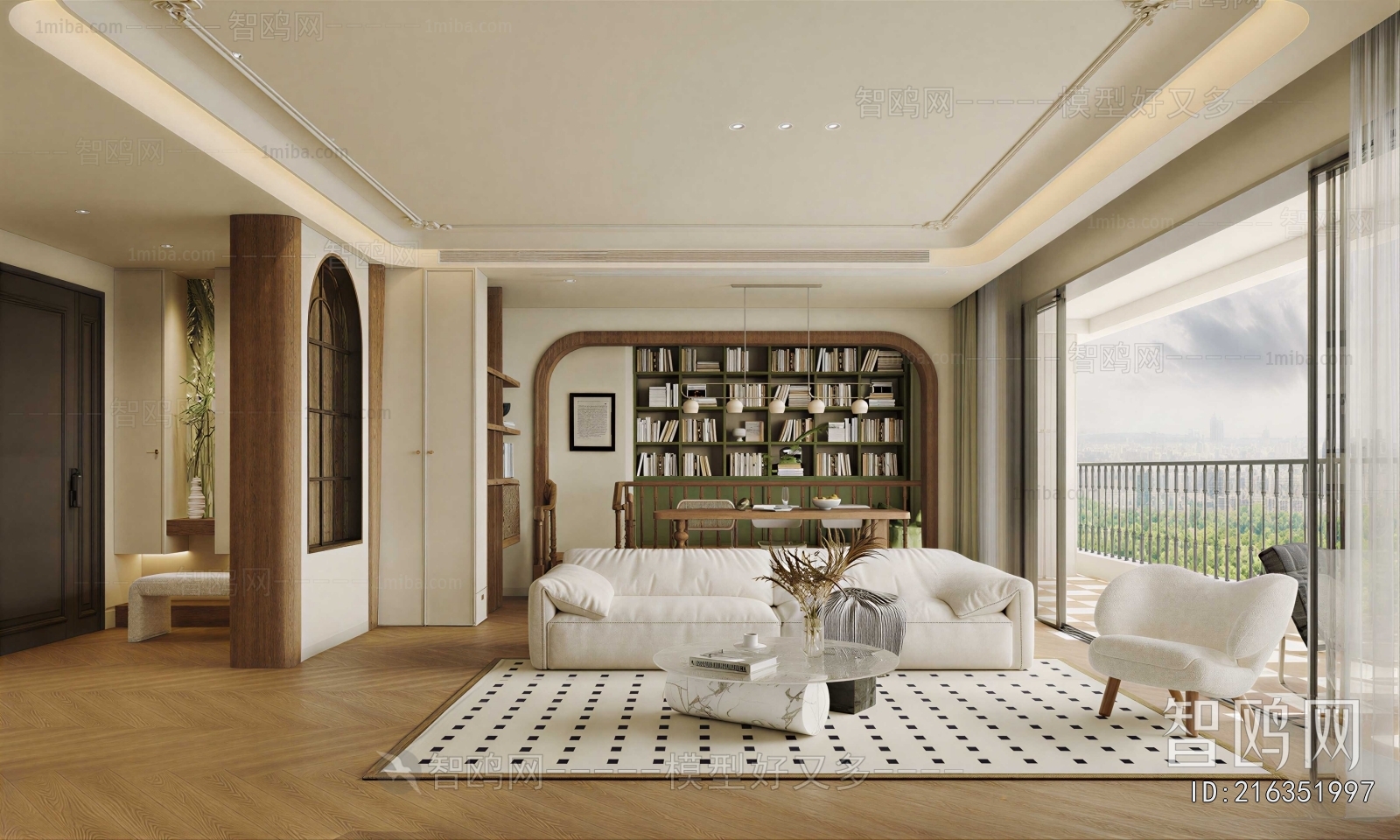 French Style A Living Room