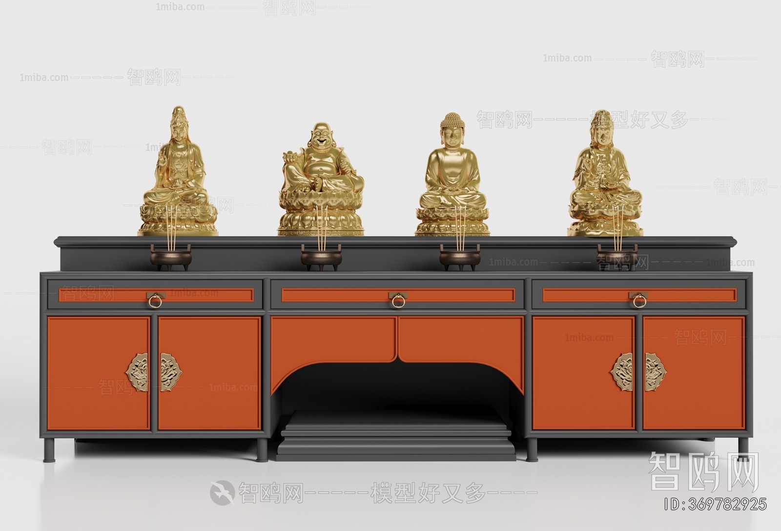 New Chinese Style Buddhist Niche