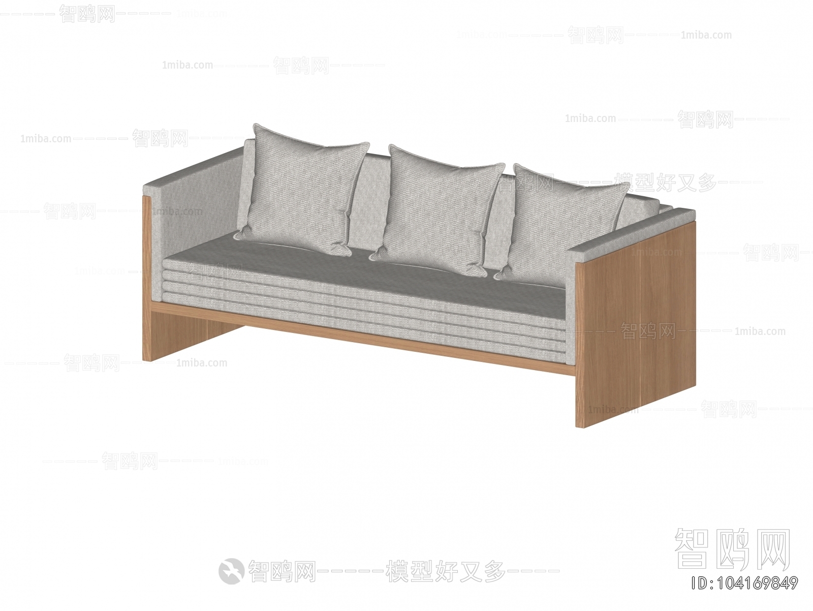 Modern Three-seat Sofa