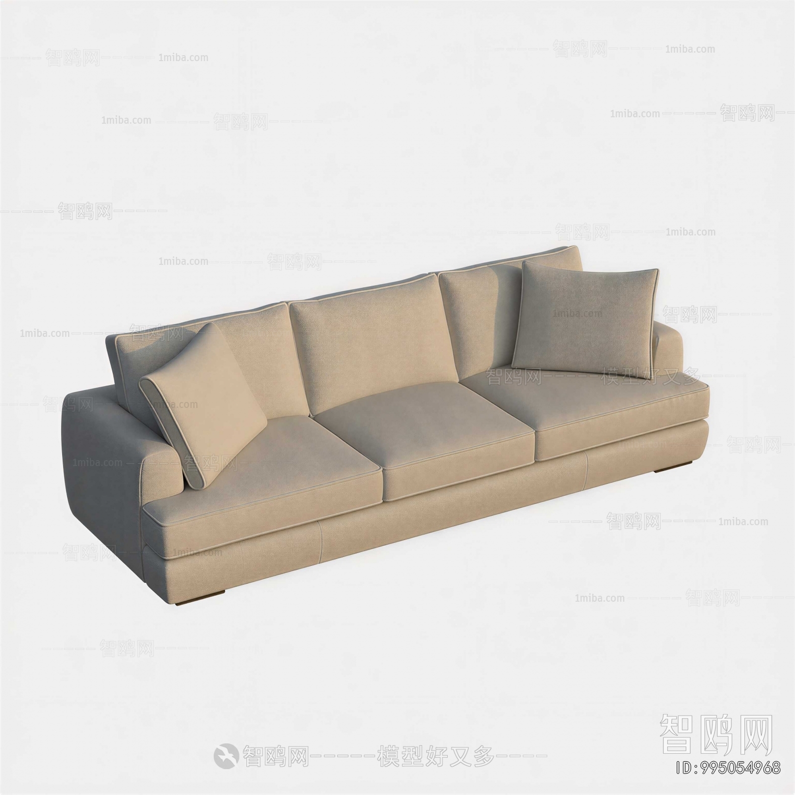 Modern Three-seat Sofa