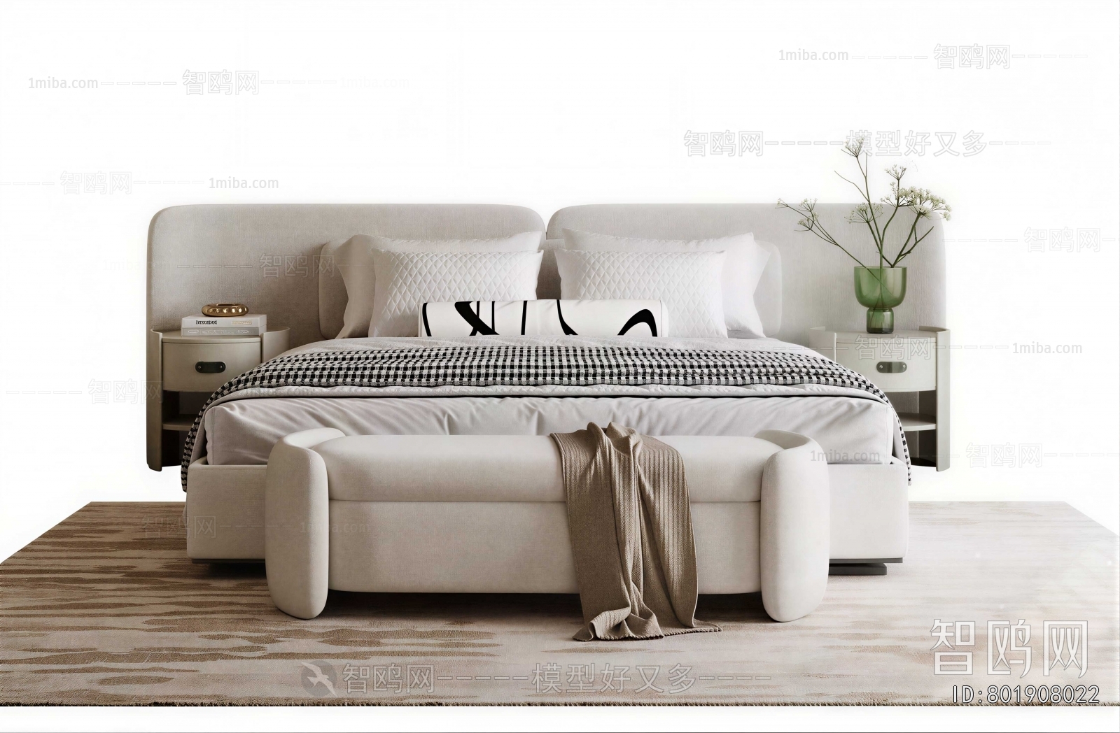 Modern Double Bed