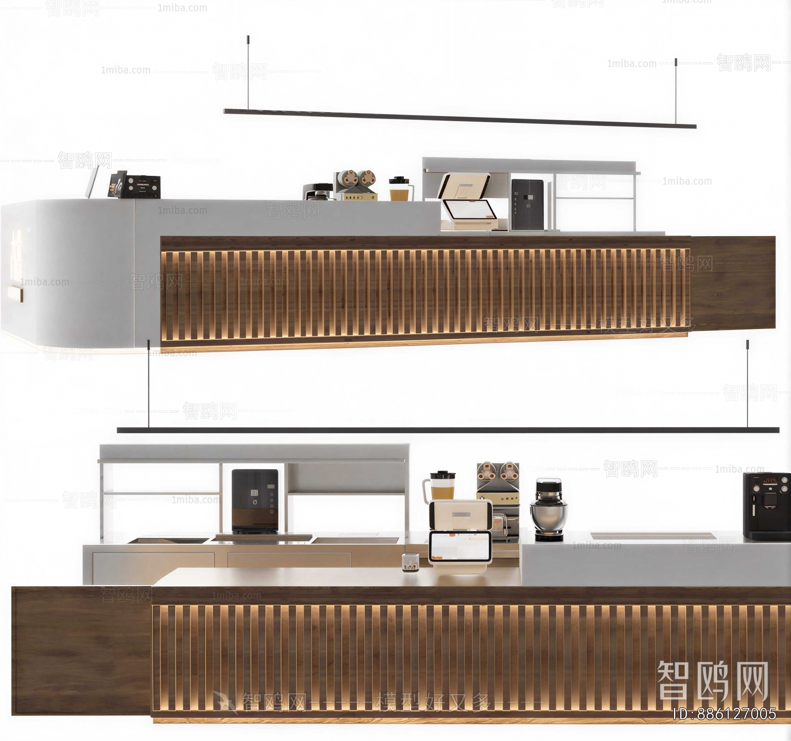Modern Counter Bar