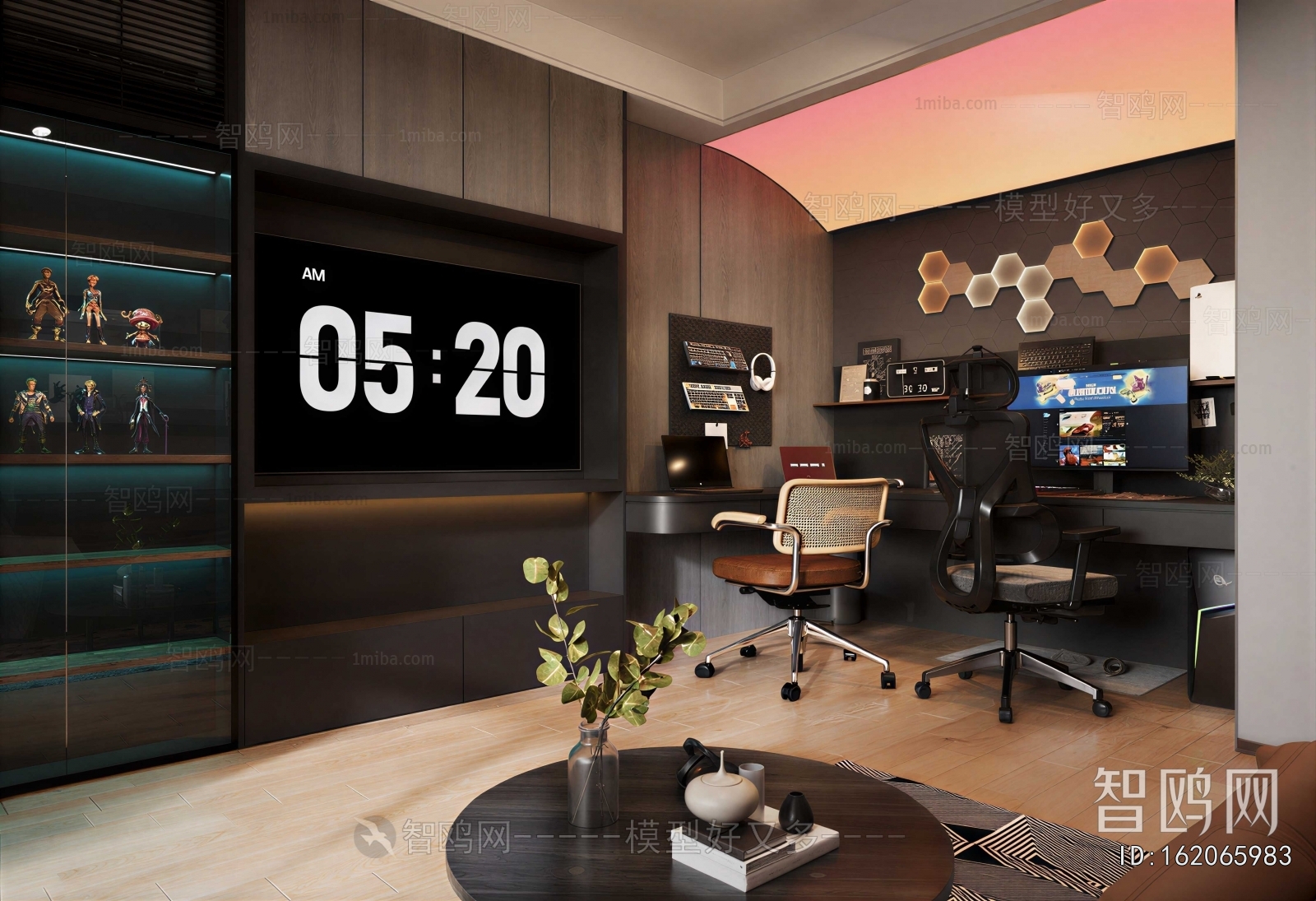 Modern E-sports Room