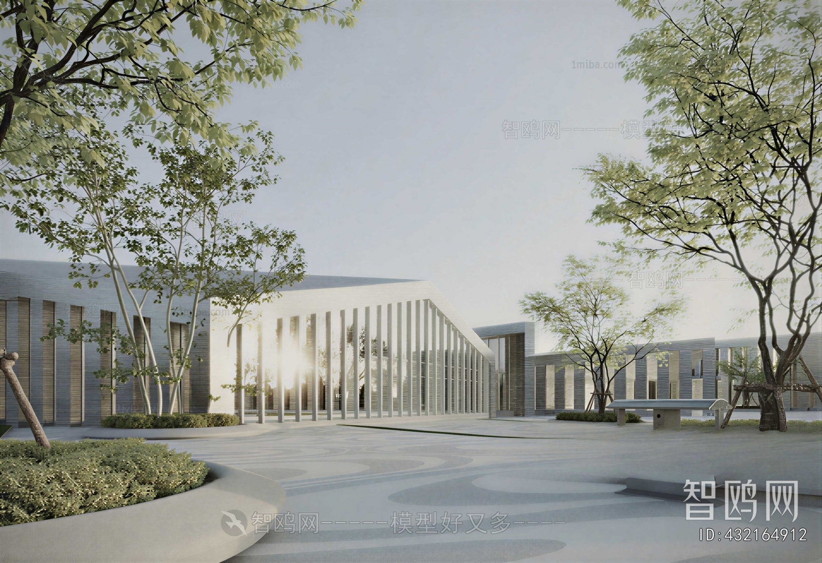 Modern Appearance Of Commercial Building