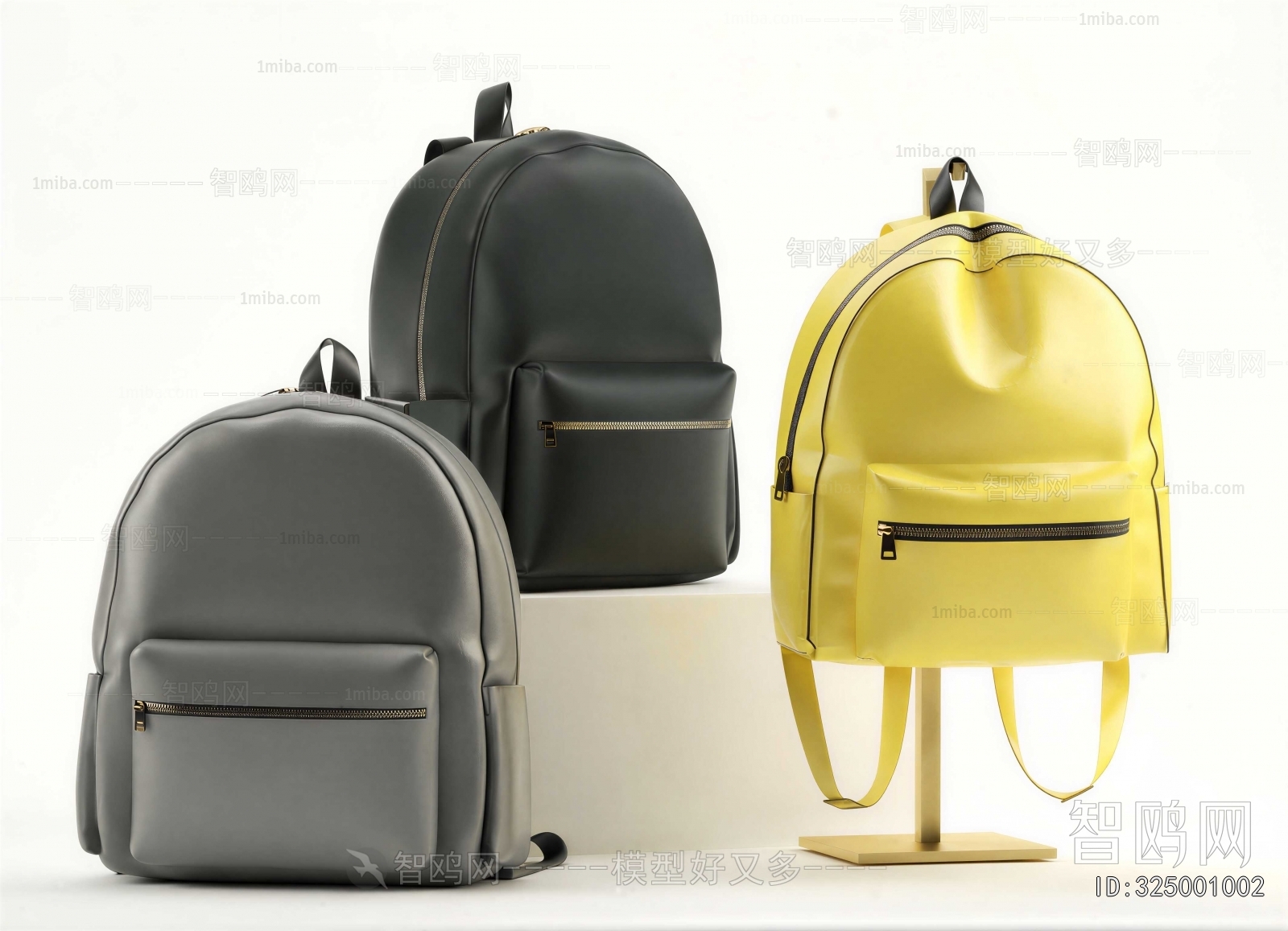 Modern Backpack And Backpack