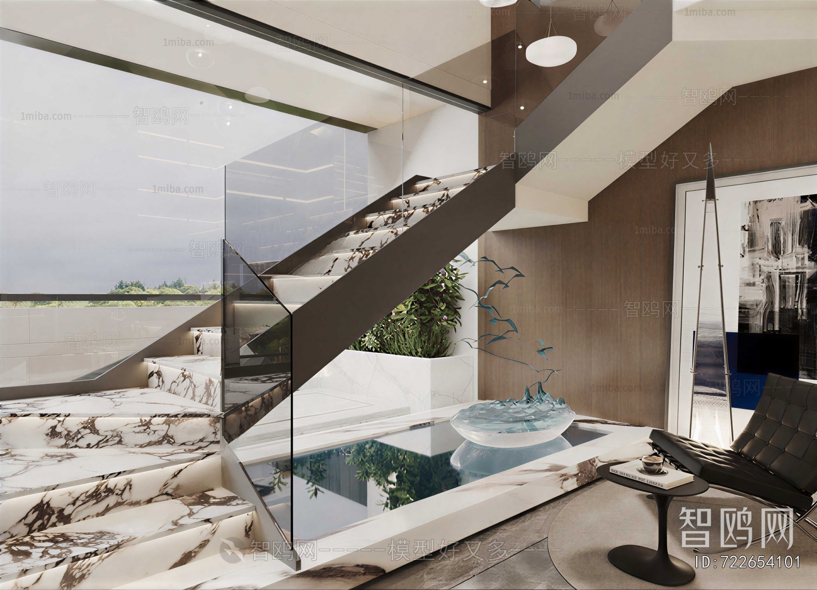 Modern Stairwell