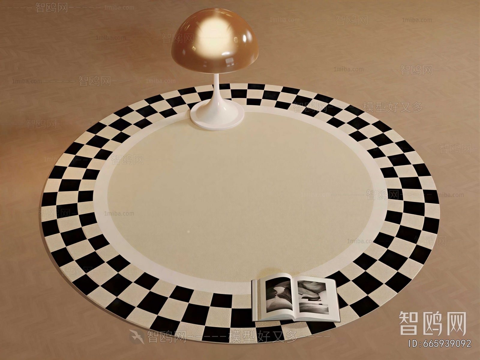 Modern Circular Carpet