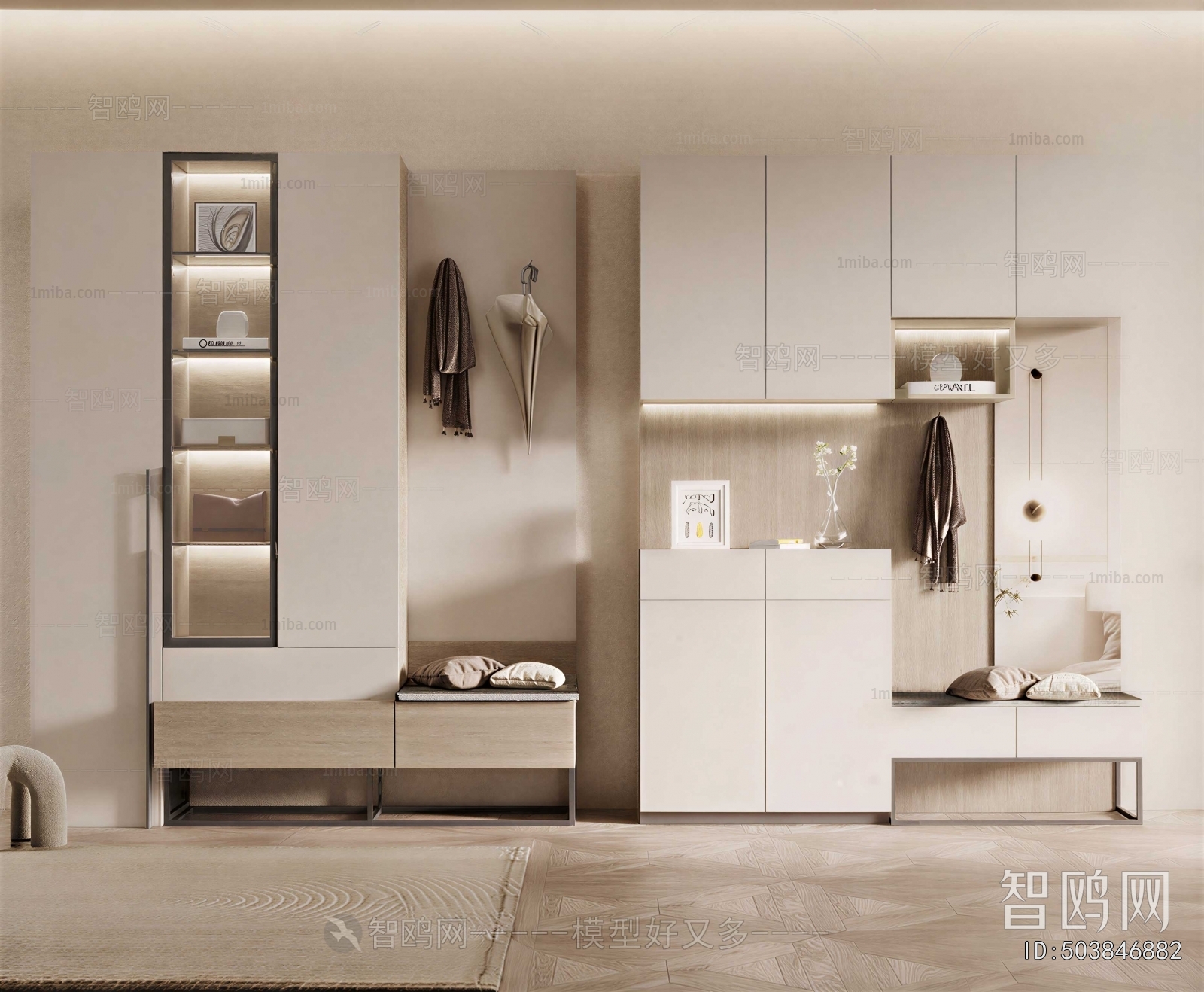 Modern Shoe Cabinet