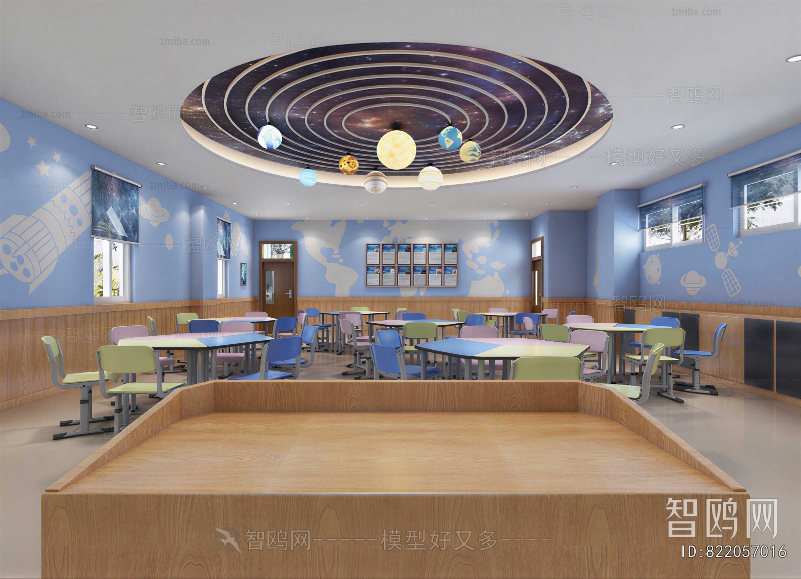 Modern School Classrooms