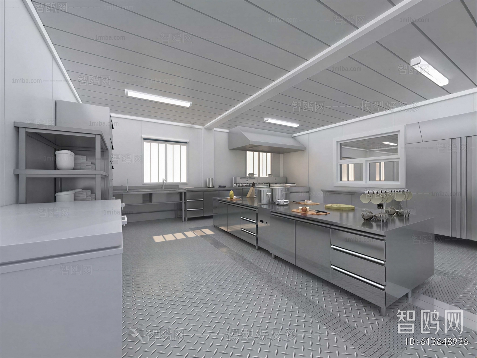 Modern Central Kitchen