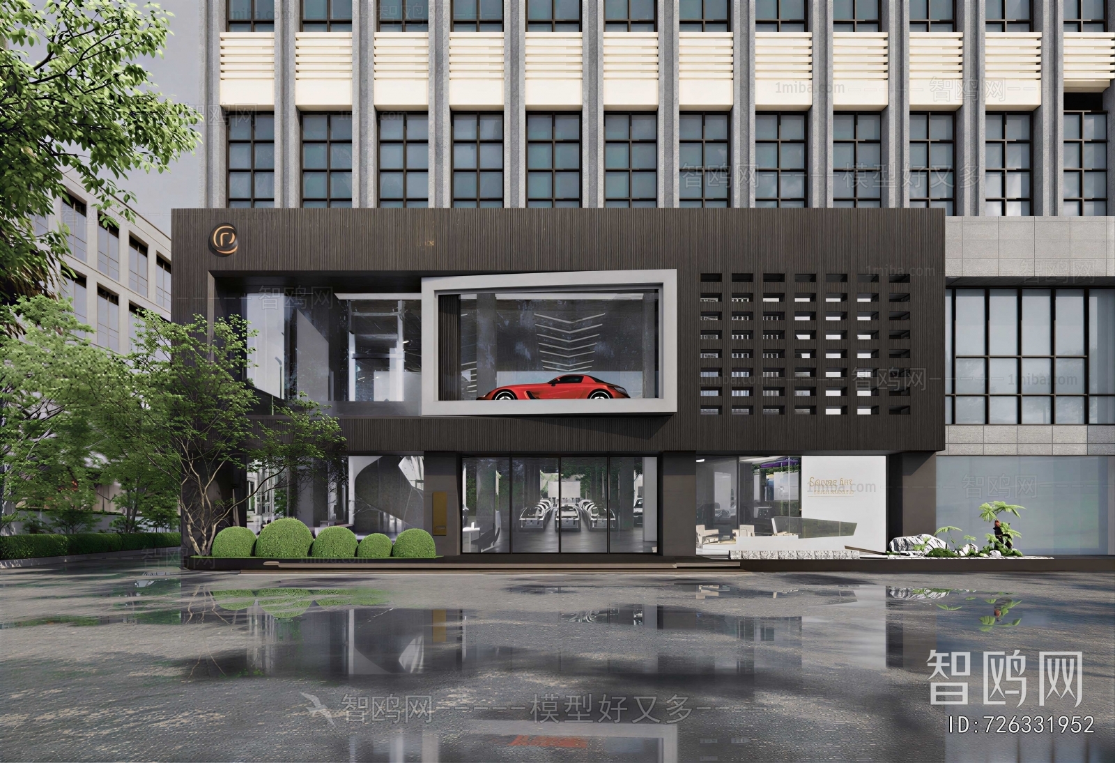 Modern Facade Element