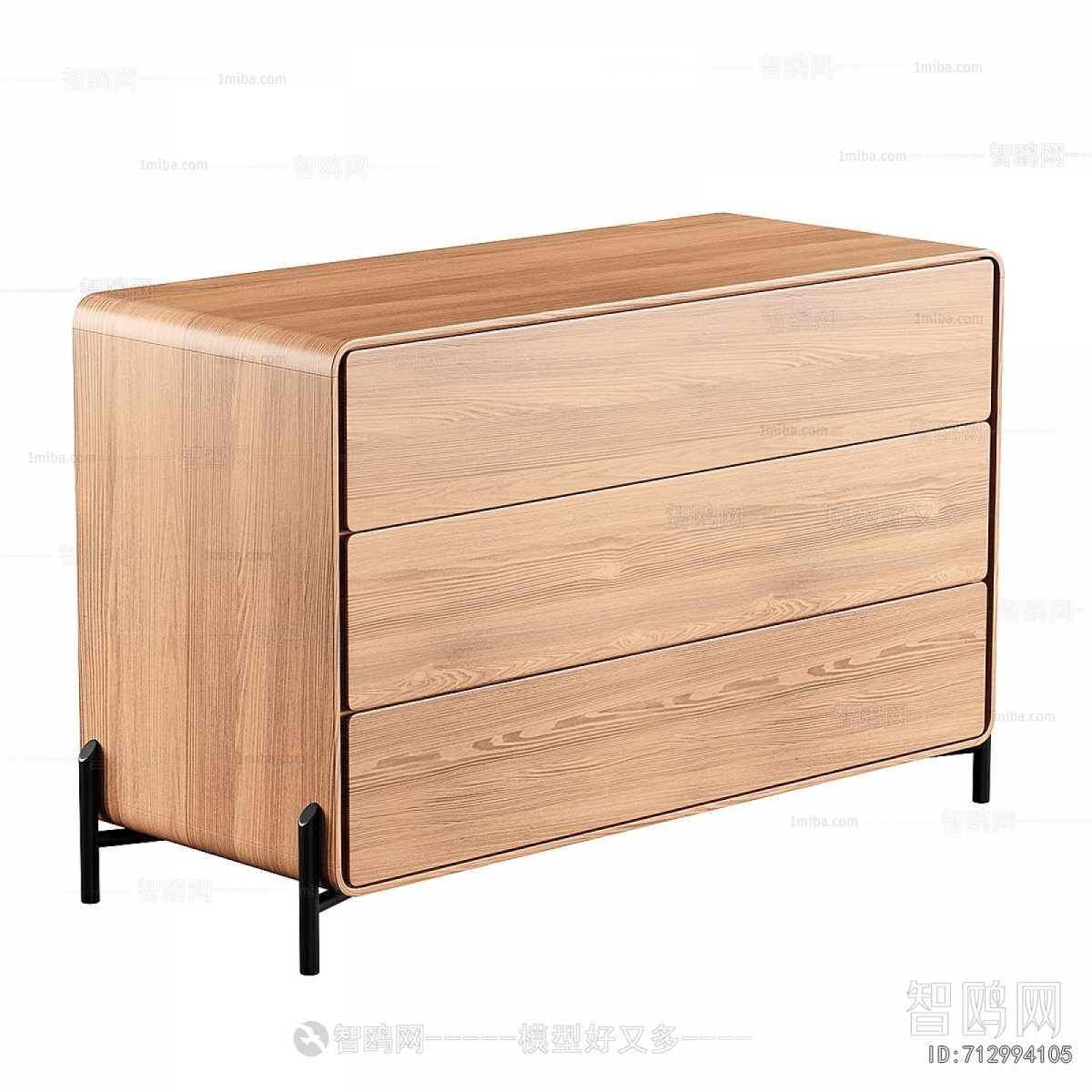 Modern Bedside Cupboard