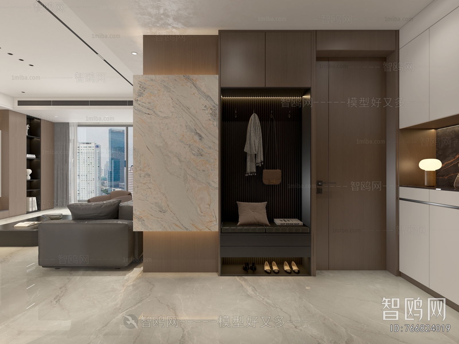 Modern Hallway