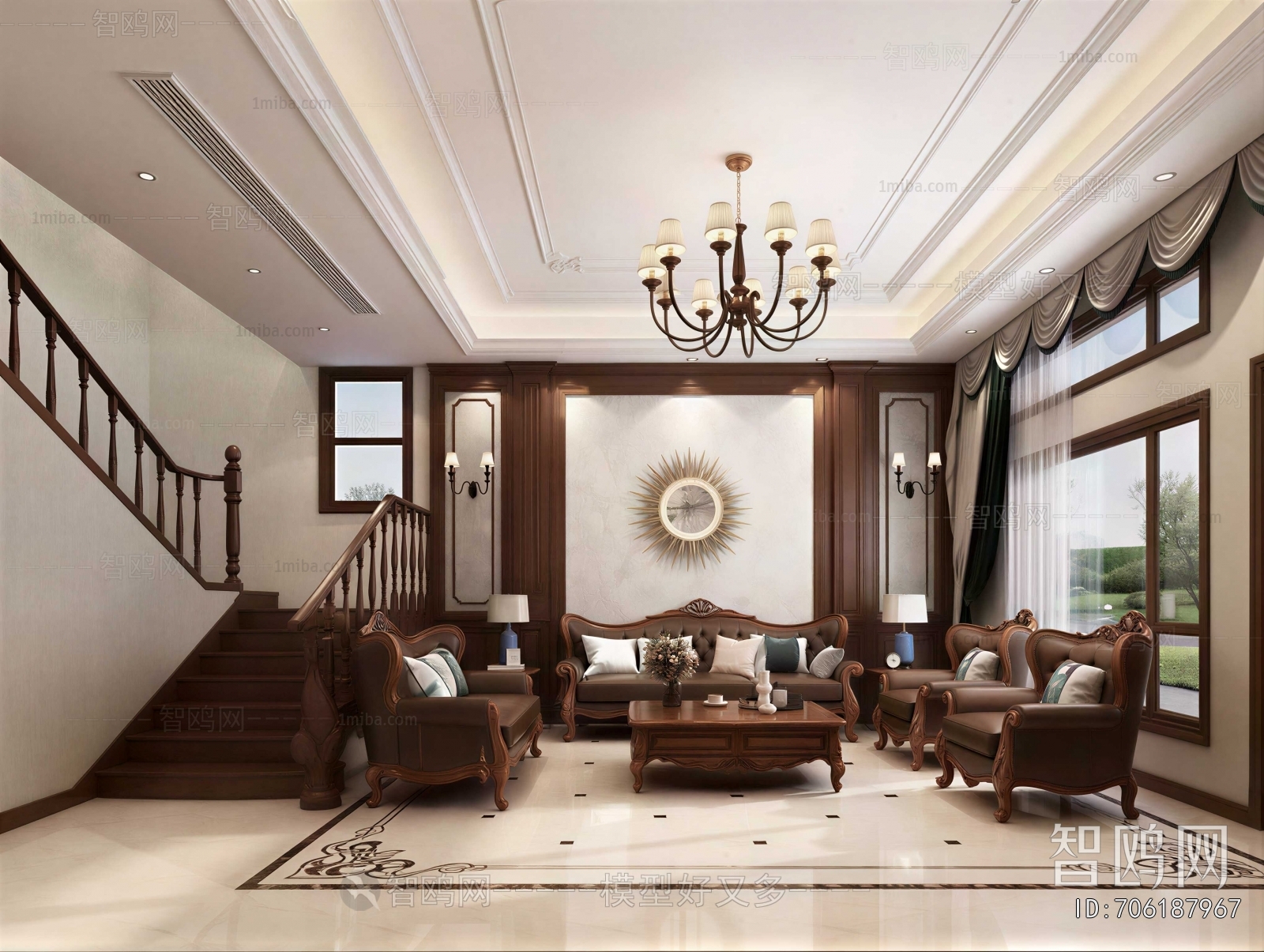 European Style A Living Room