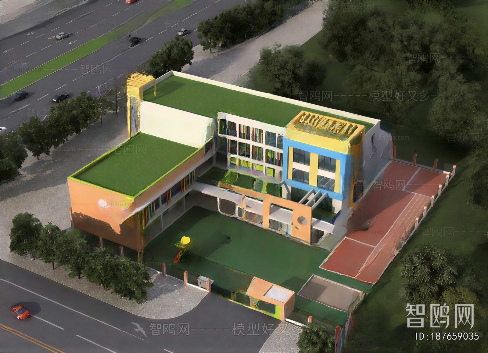 Modern Building Appearance