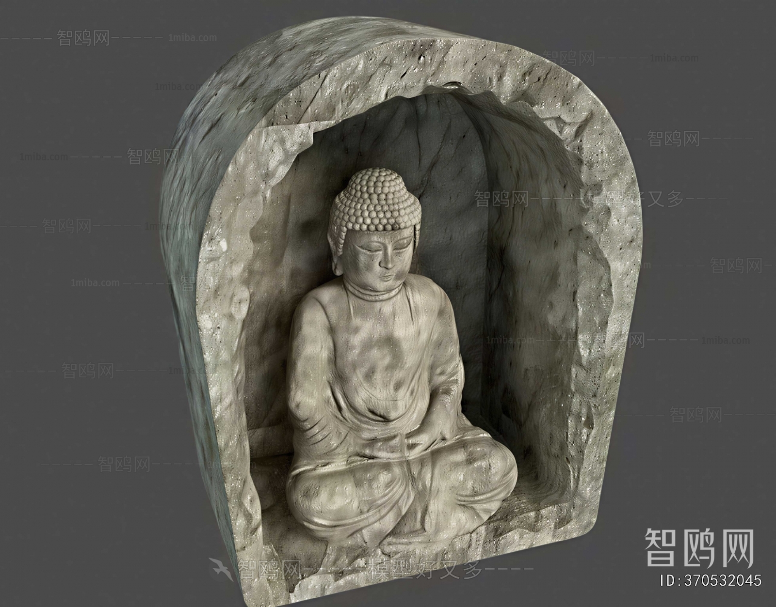 Chinese Style Buddhist Niche