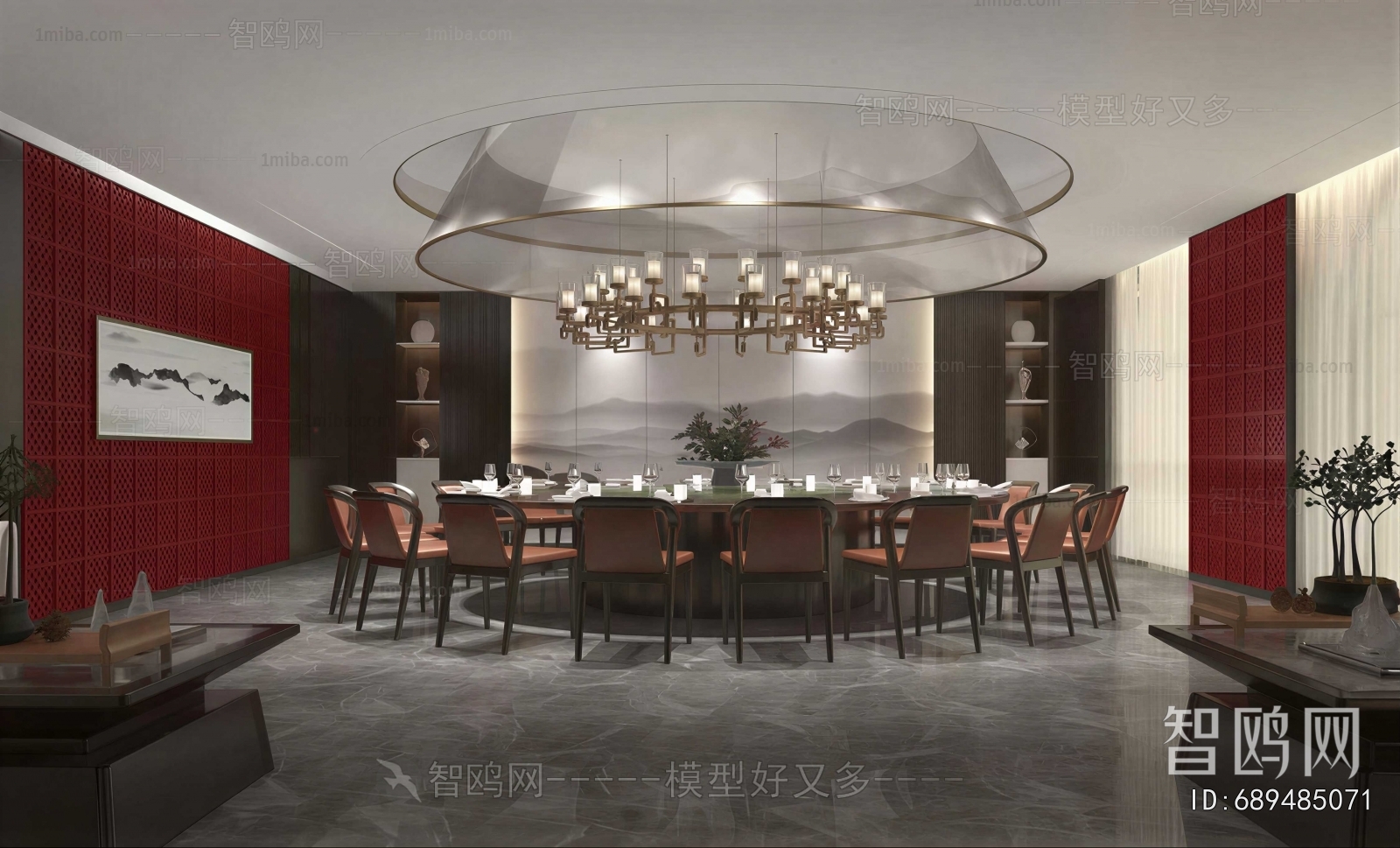 New Chinese Style Restaurant Box