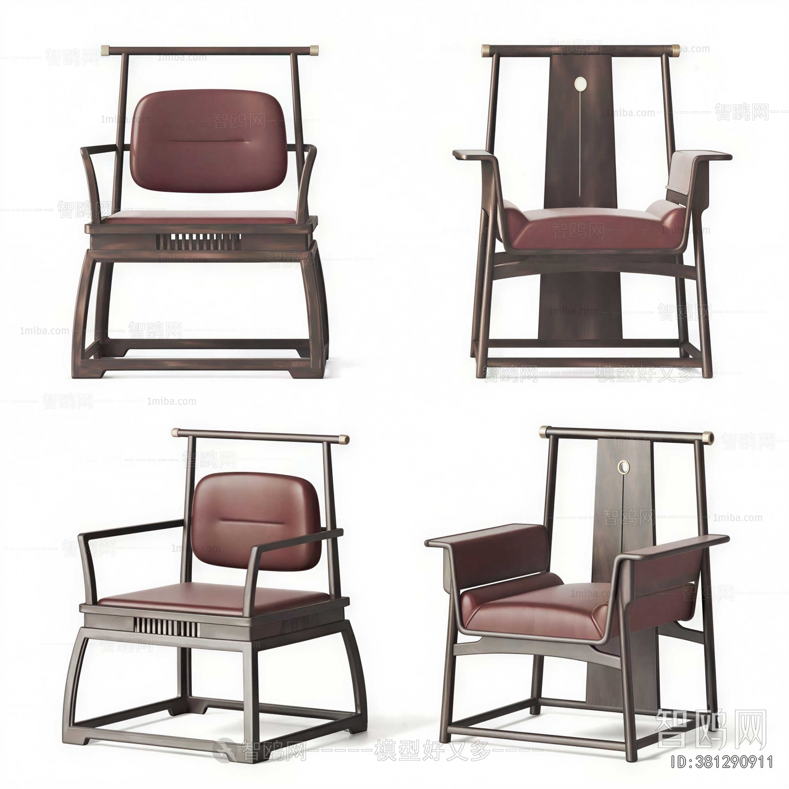 New Chinese Style Lounge Chair