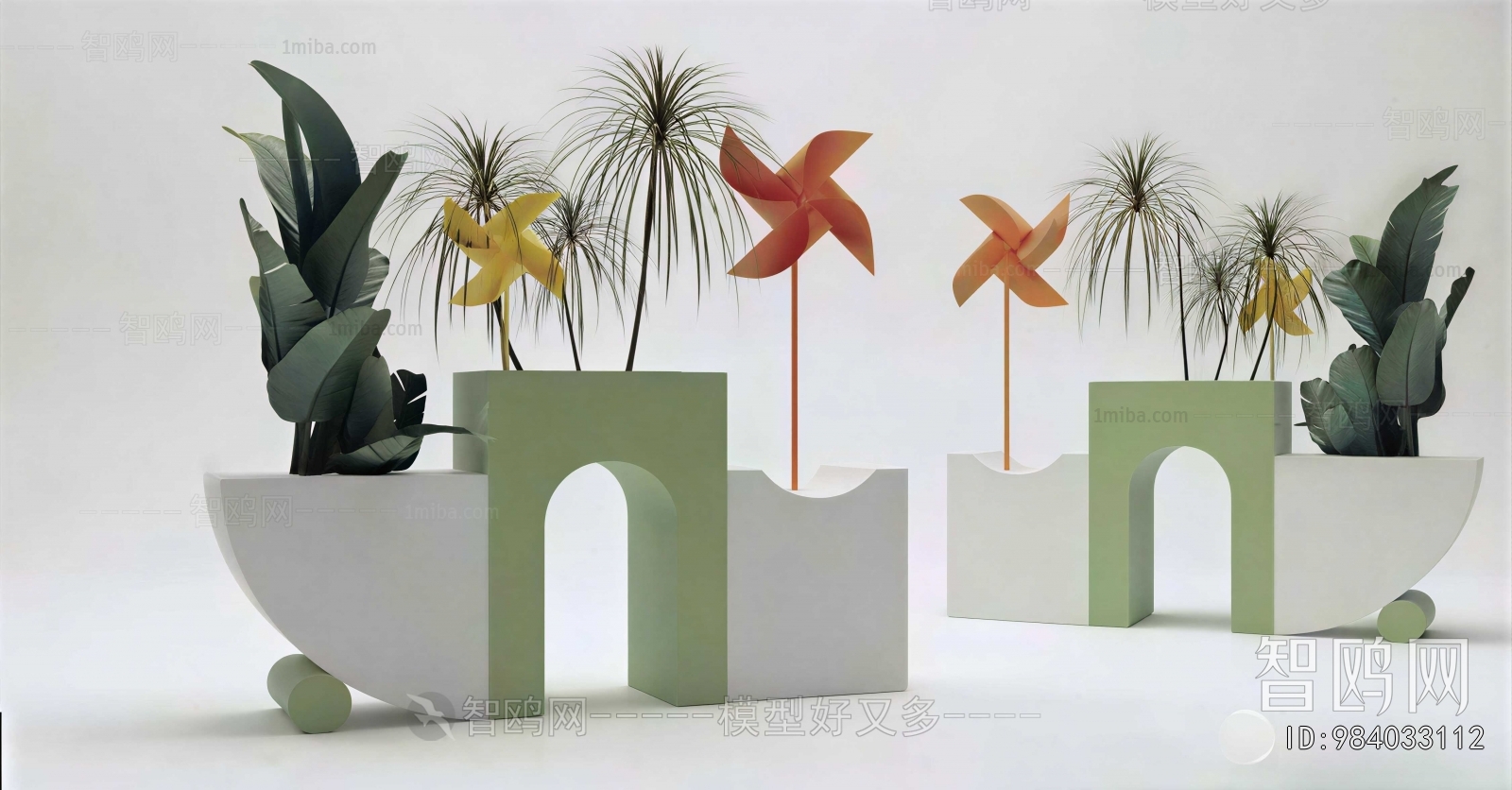 Modern Flower Bed, Flower Bowl, Flower Box