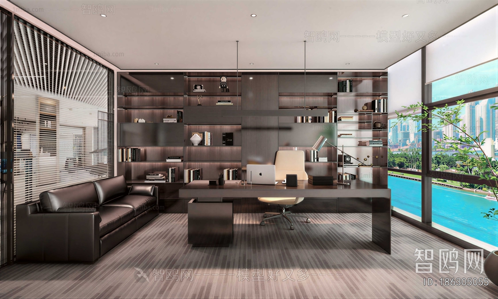 Modern Manager's Office