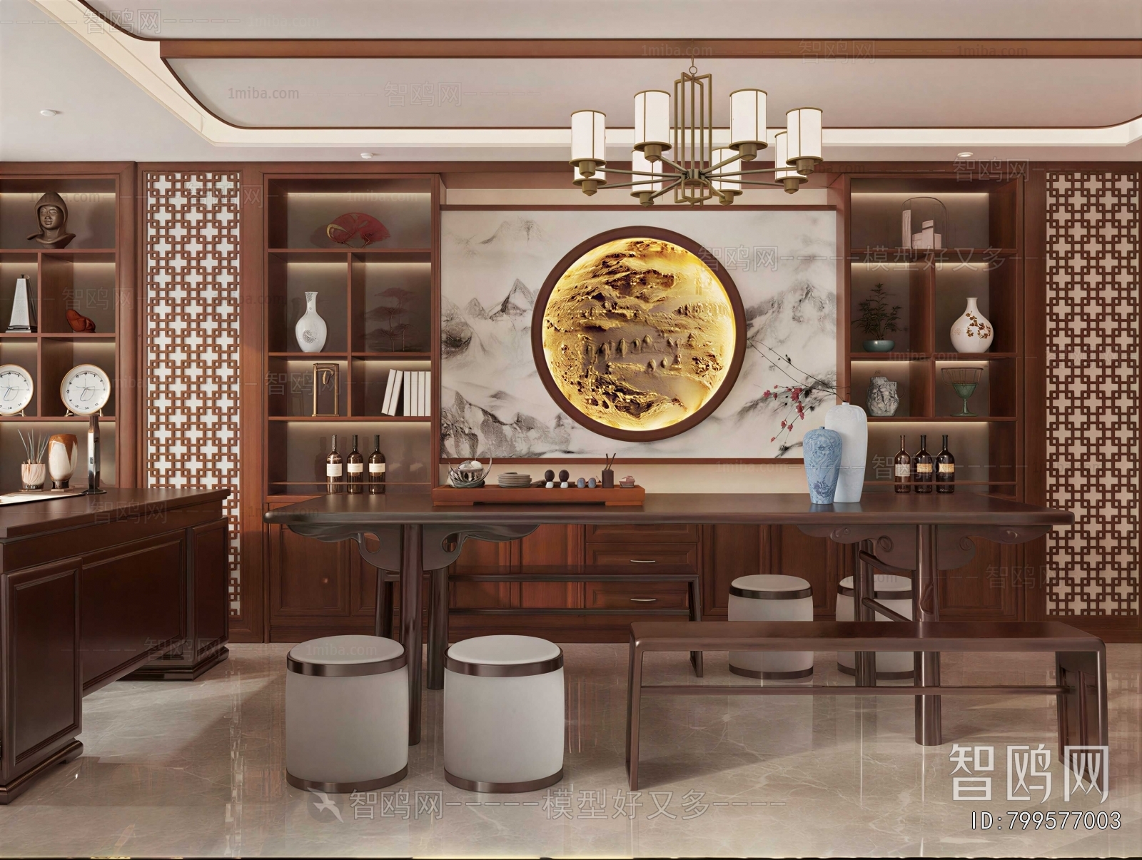 New Chinese Style Tea House