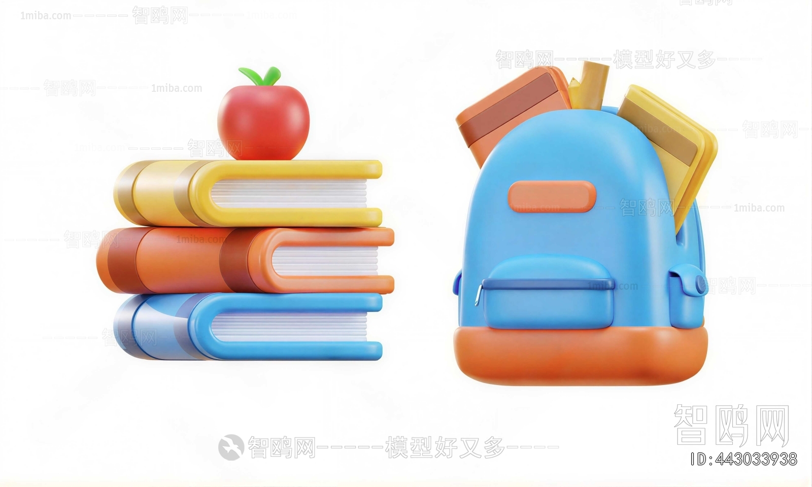 Modern Backpack And Backpack