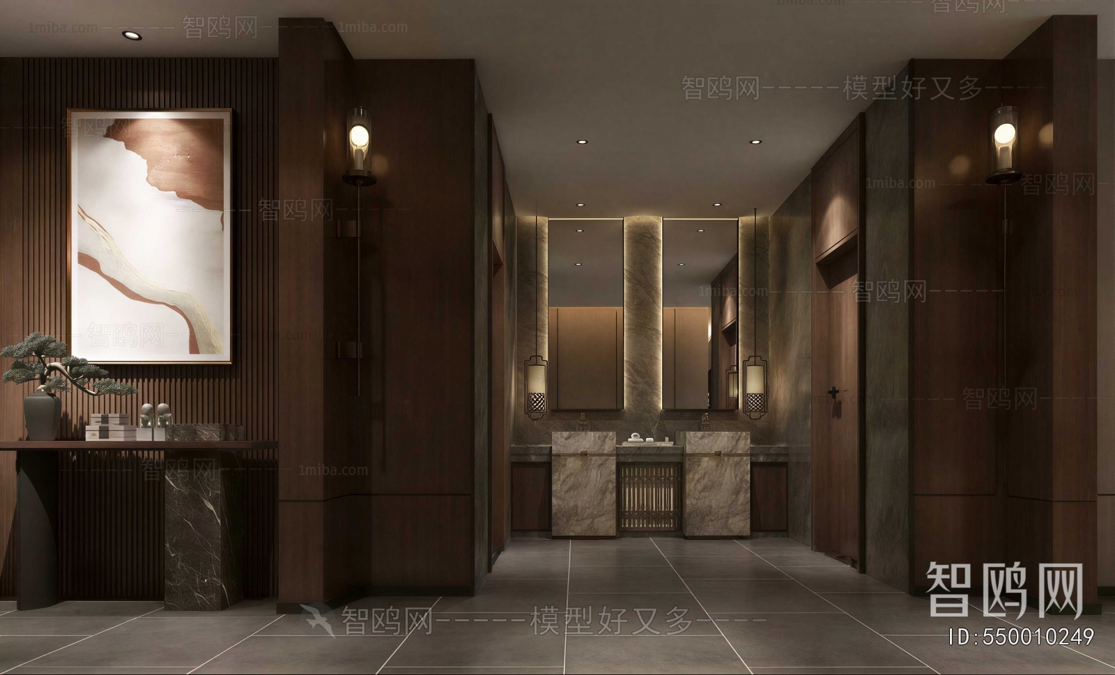 New Chinese Style Public Toilet