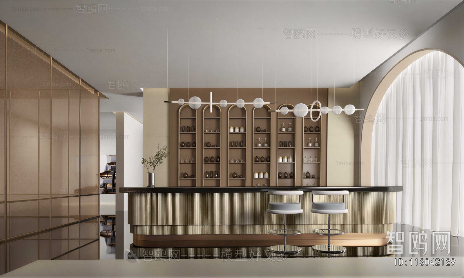 Modern Counter Bar