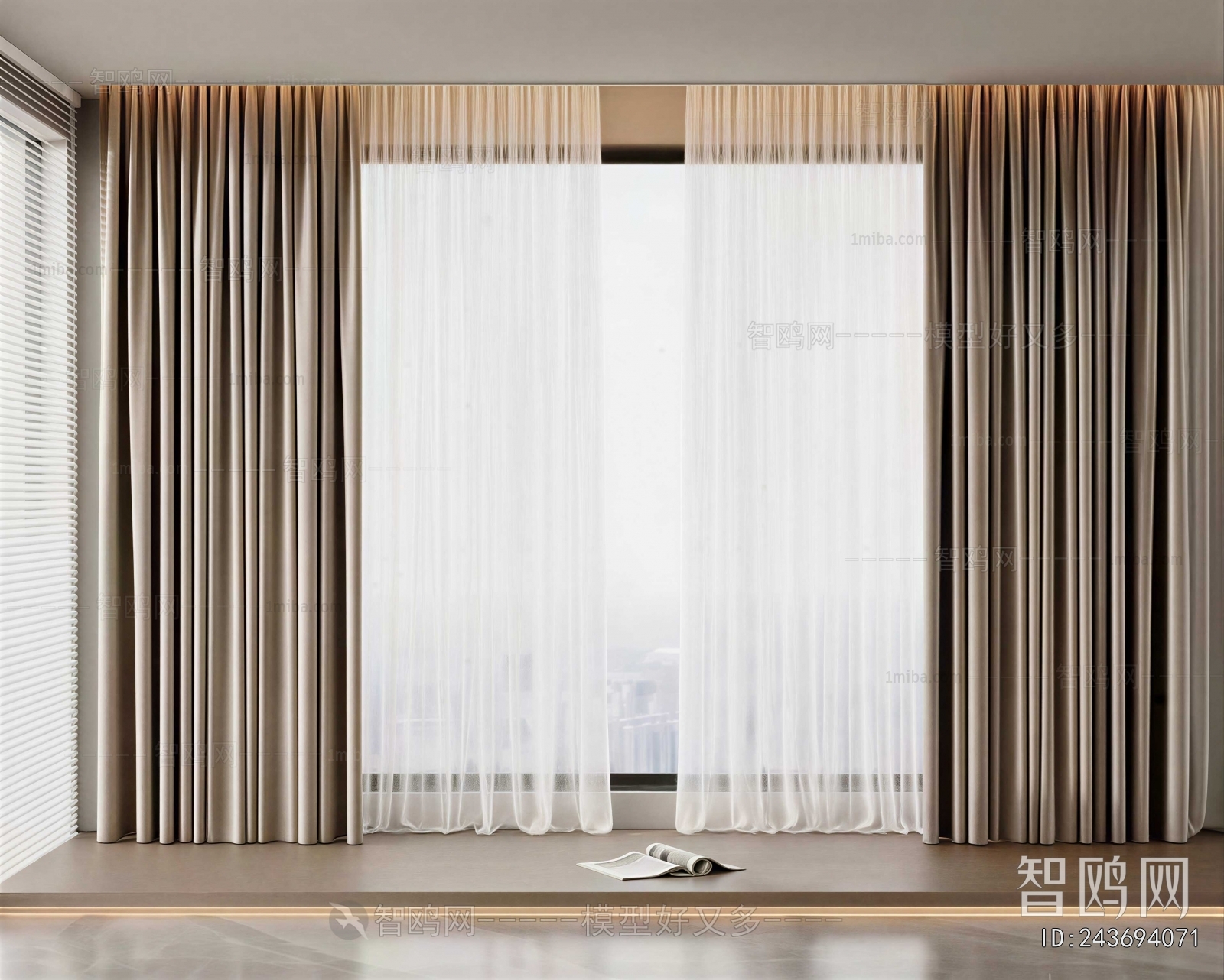 Modern The Curtain