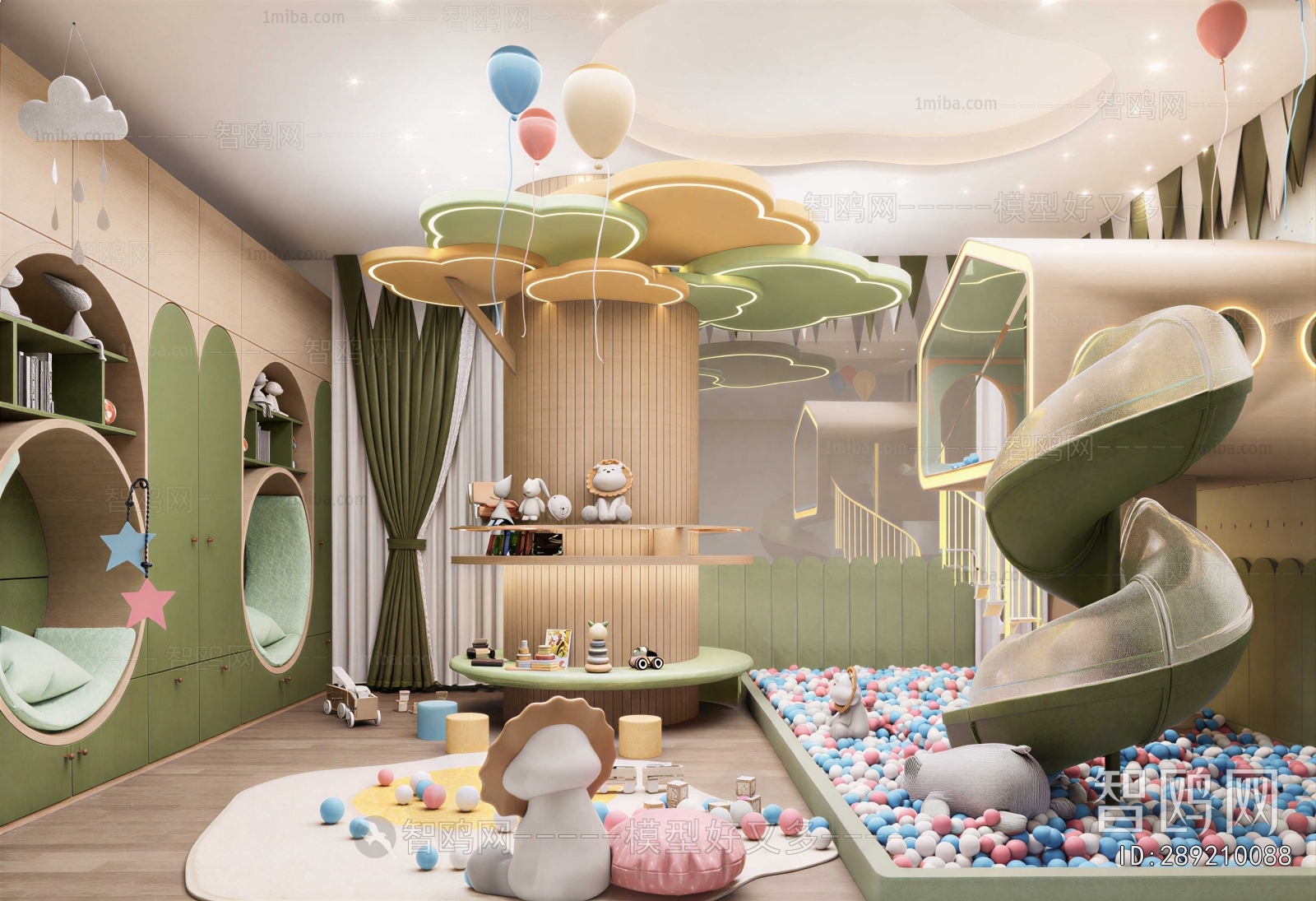 Modern Children's Playroom