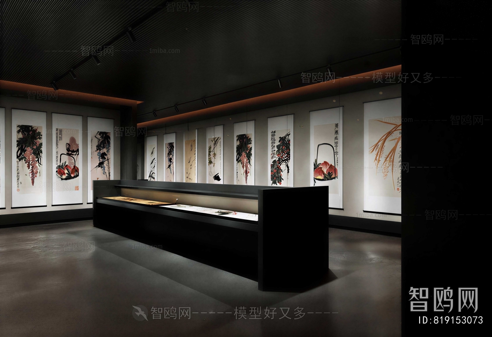 New Chinese Style Exhibition Hall