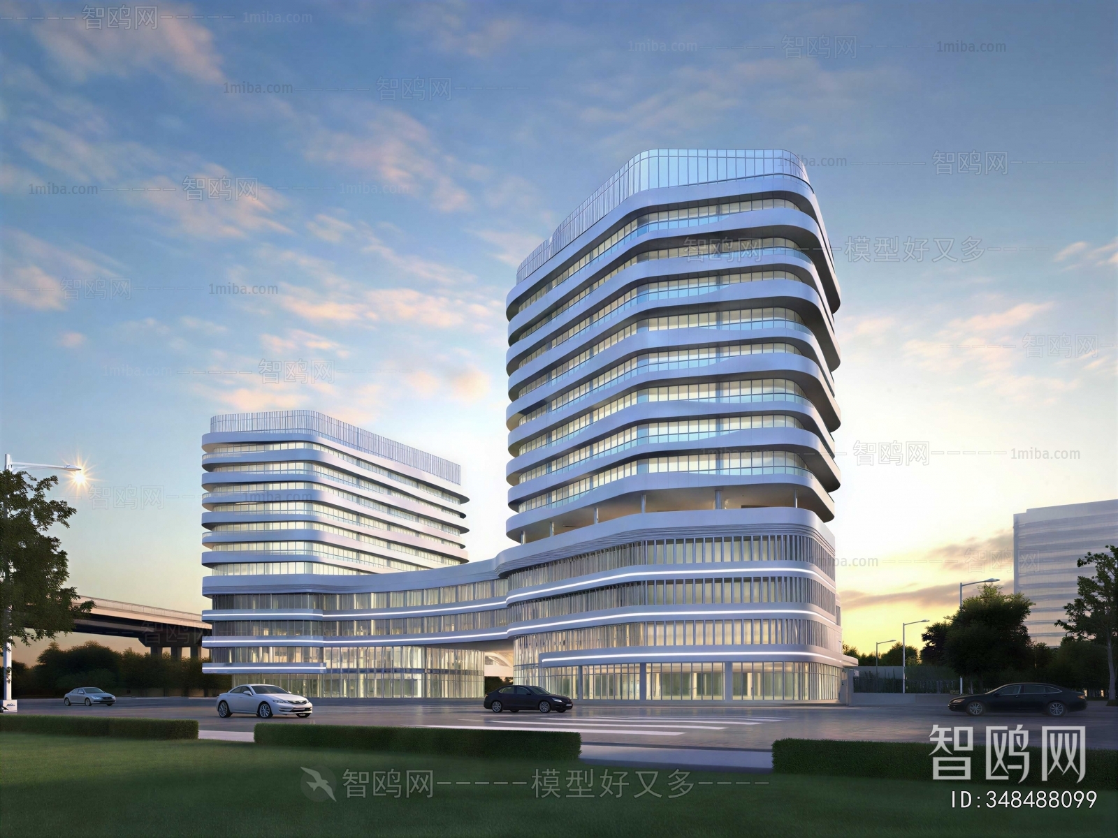 Modern Appearance Of Commercial Building