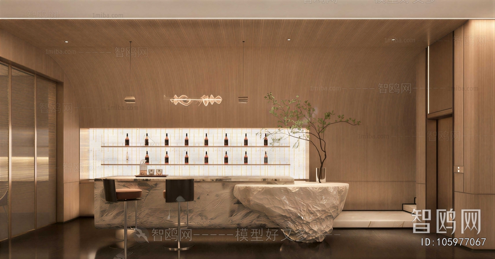 Modern Counter Bar