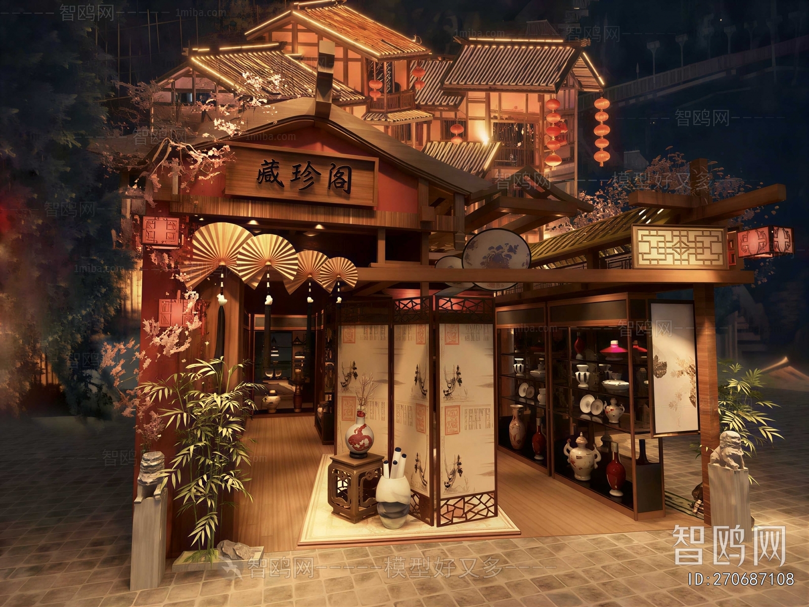 Chinese Style Retail Stores