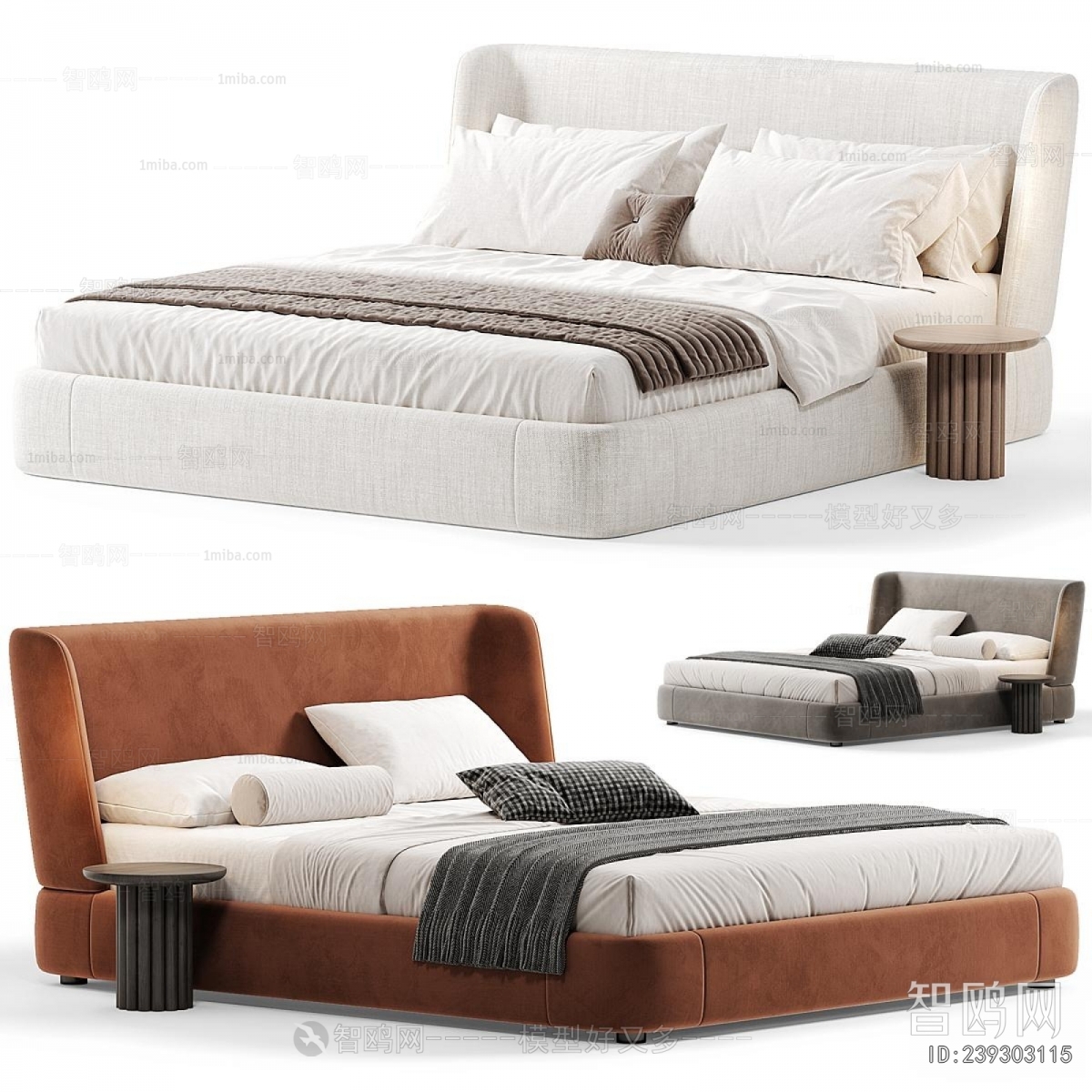 Modern Double Bed