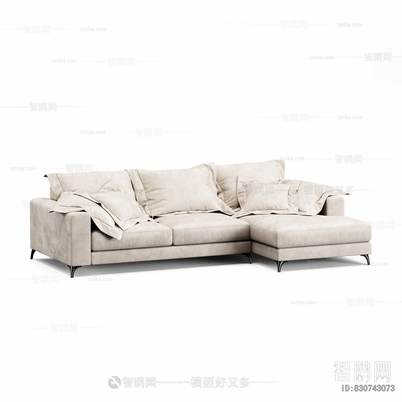 Modern Three-seat Sofa