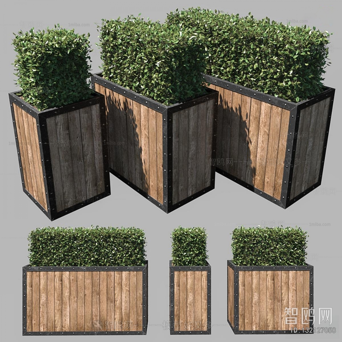 Modern Flower Bed, Flower Bowl, Flower Box