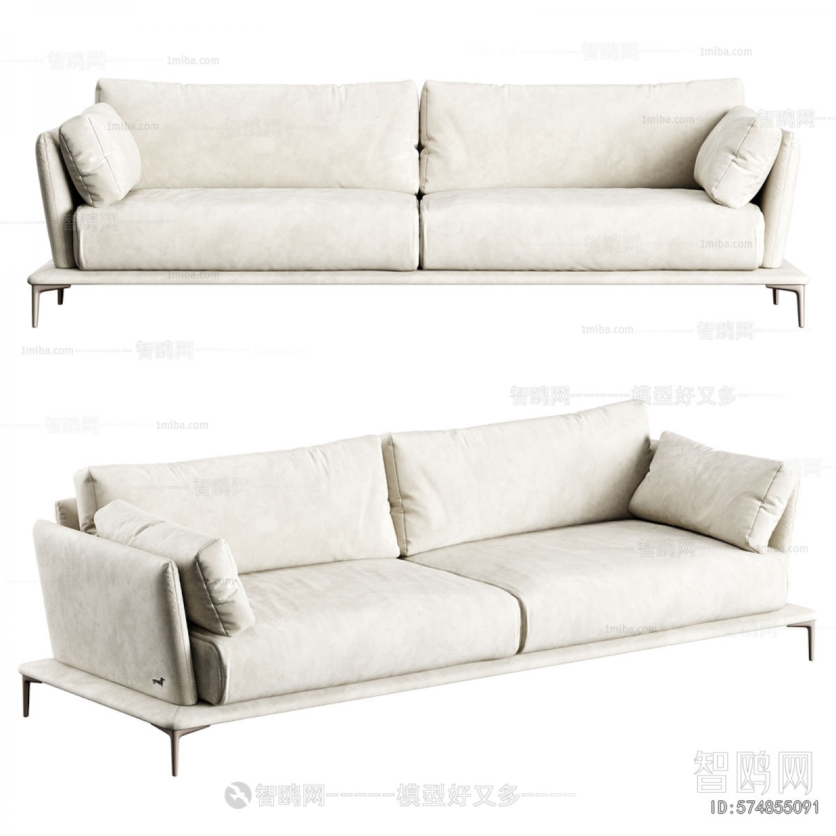 Modern Multi Person Sofa