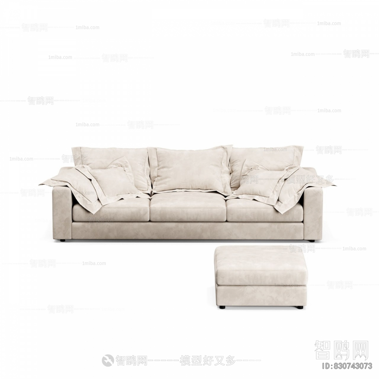 Modern Three-seat Sofa