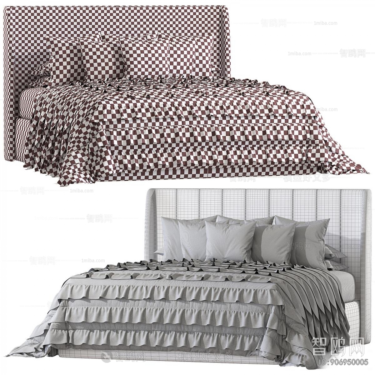 Modern Double Bed