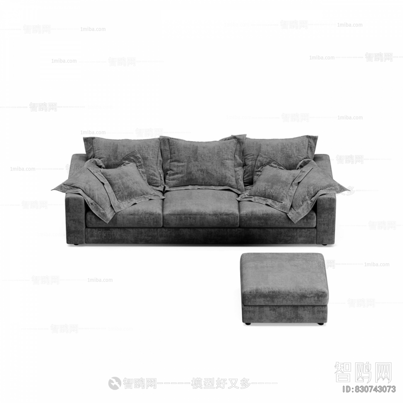 Modern Three-seat Sofa