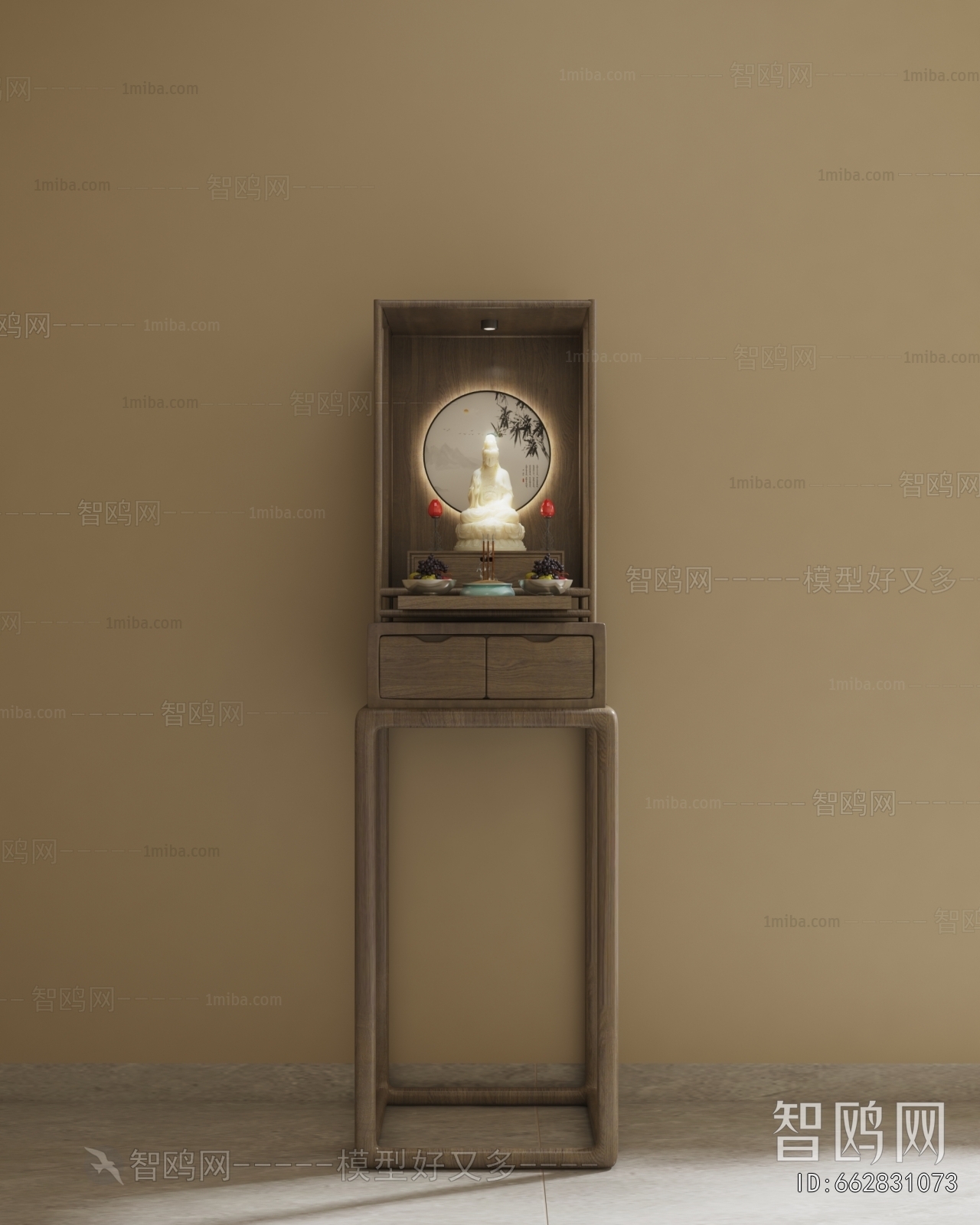 New Chinese Style Buddhist Niche