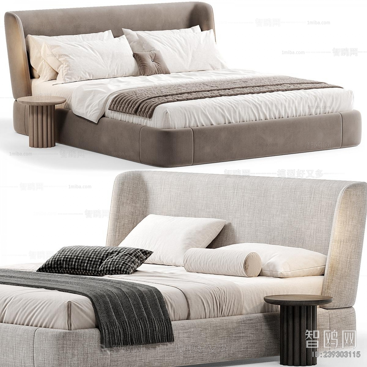 Modern Double Bed