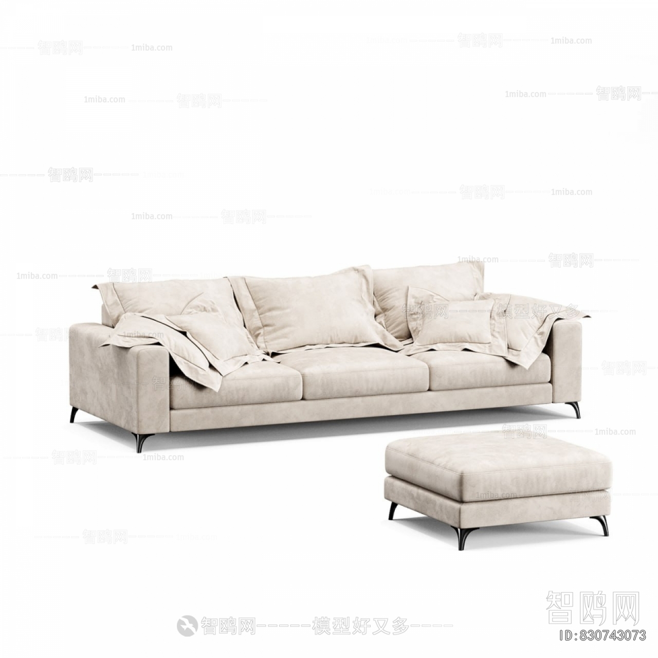 Modern Three-seat Sofa